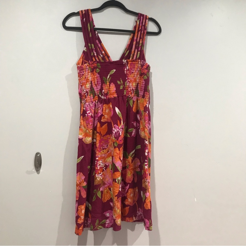 WOMENS TOMMY BAHAMA FLOWER DRESS (SIZE XL)